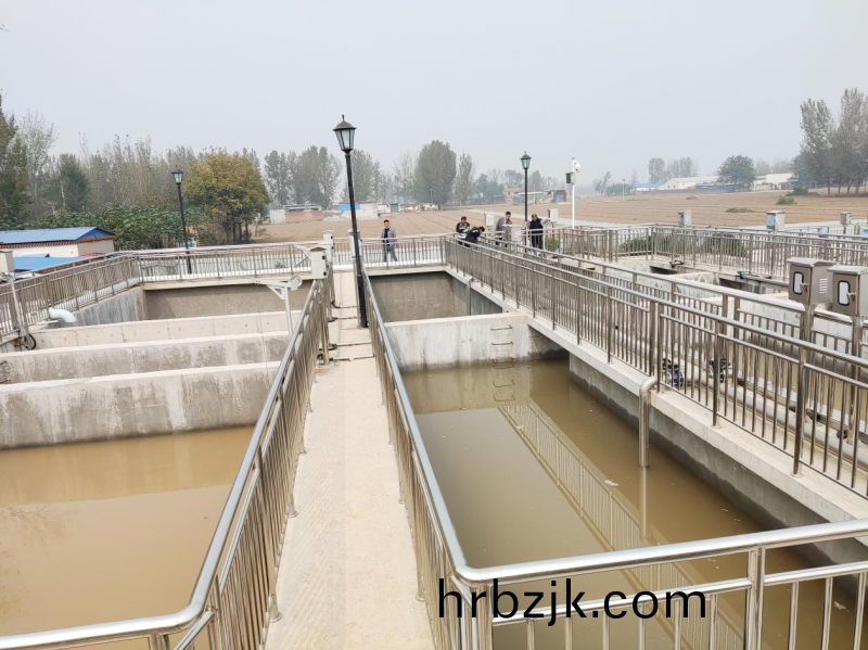 慶祝公司濮陽汚水處理項目註(zhu)水(shui)投入使用