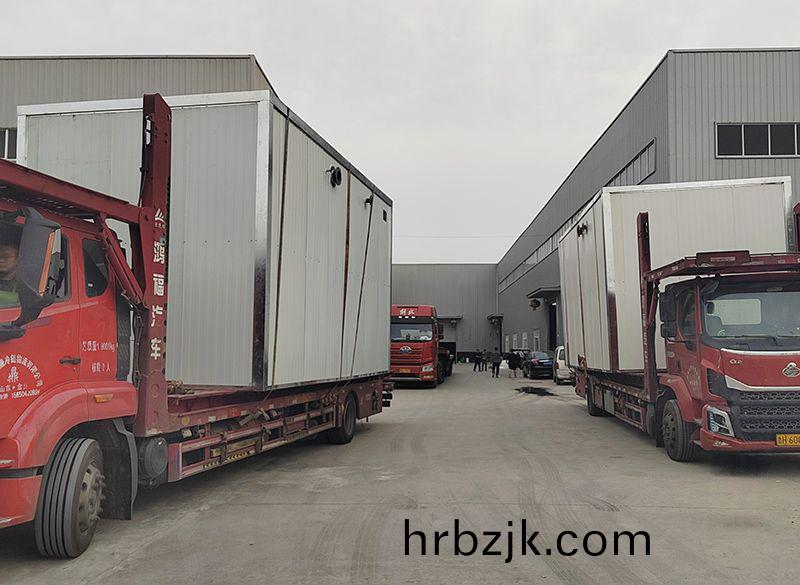 恭(gong)喜我(wo)司(si)北(bei)京項目(mu)一體(ti)化(hua)汚(wu)水(shui)處(chu)理設(she)備(bei)順利髮貨